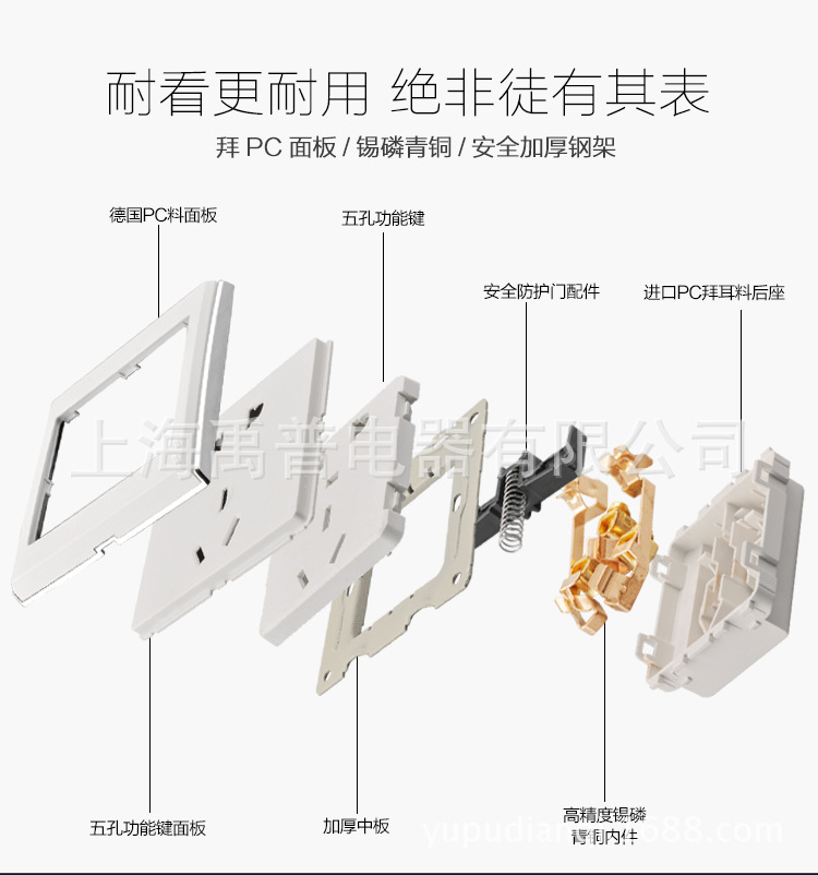 联润开关插座详情图