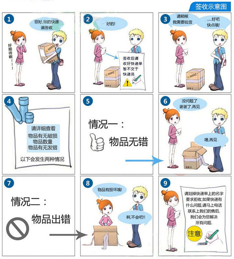 快递说明
