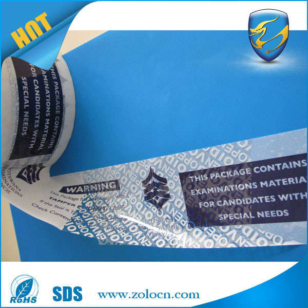 tamper evident void security t