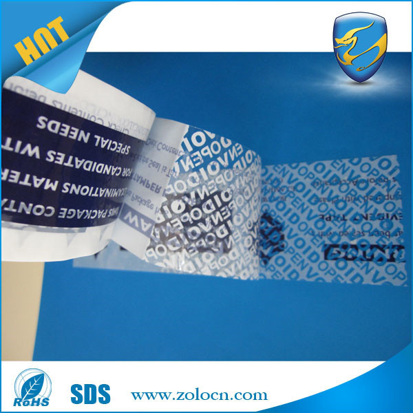 tamper evident void security t