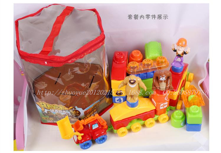 宏星熊出没积木318