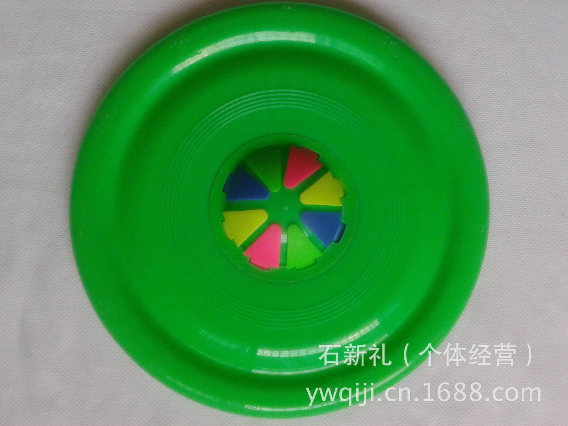 23公分荷花飞盘绿