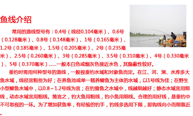 鱼线介绍