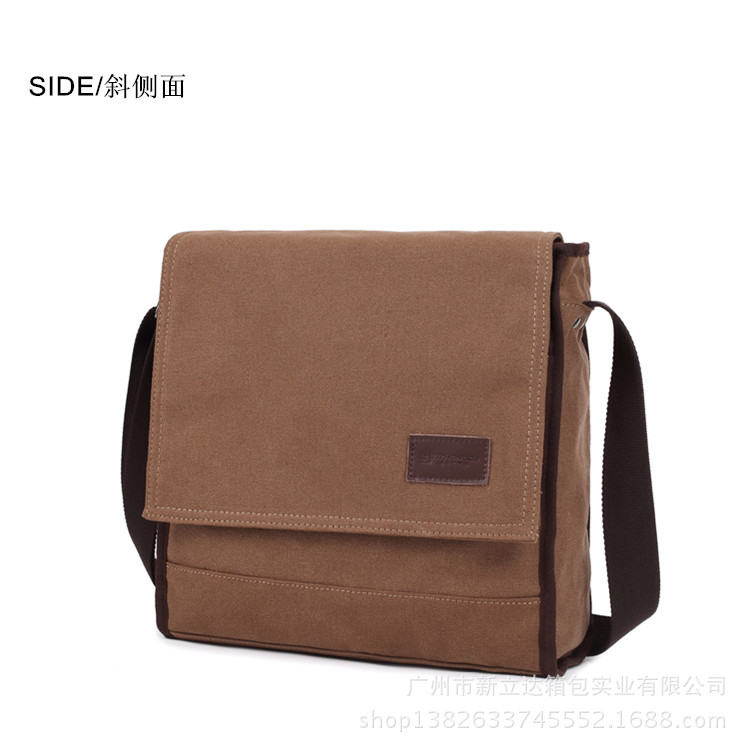 **帆布包单肩包休闲斜挎包