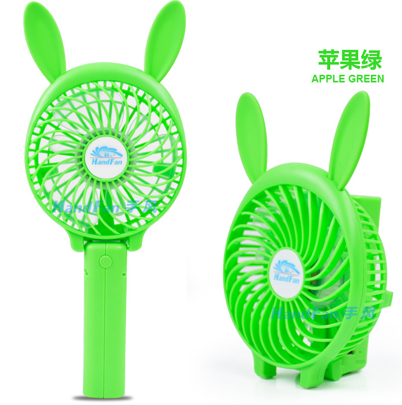 创意款可折叠手持迷你USB小风扇 移动充电三挡调速充电风扇招代理
