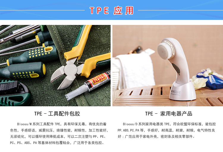 TPE照相机手柄改性材料