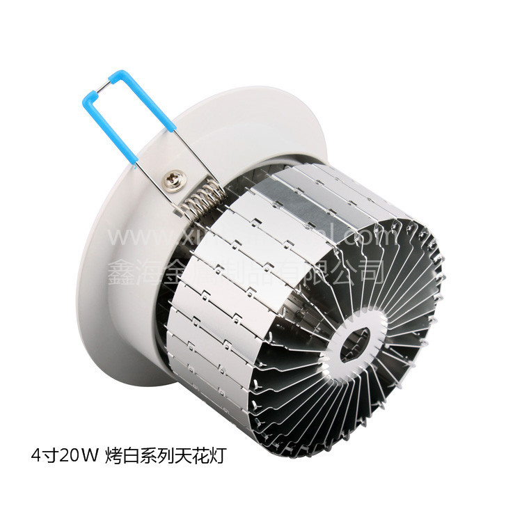 4寸20W 烤白系列天花灯1