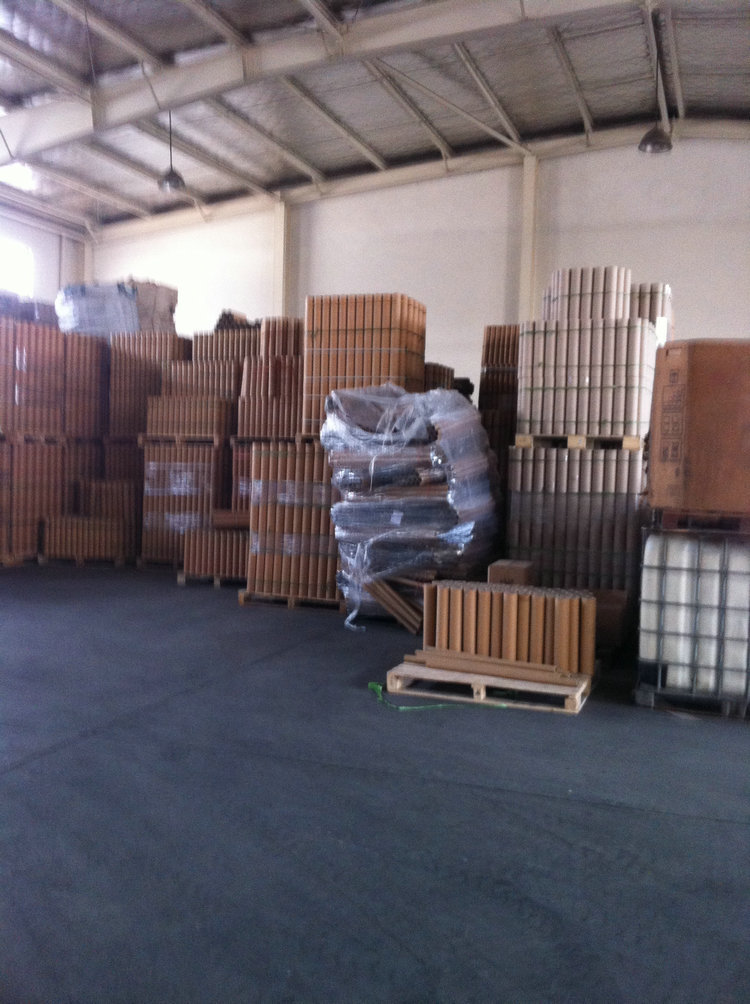 批发黑色缠绕膜托盘打包膜PE拉伸膜宽度50cm工业用薄膜示例图8