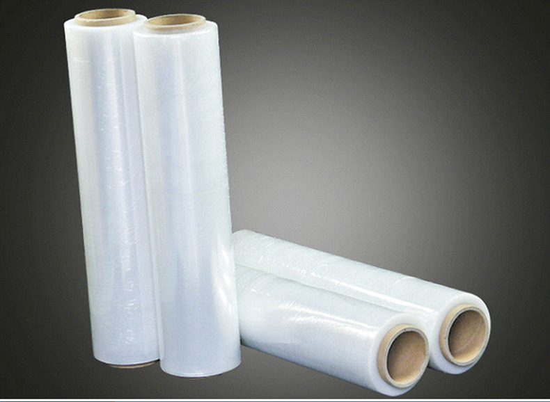 pe透明手用拉伸自粘缠绕膜托盘打包膜塑料包装膜宽50cm重量4公斤示例图5