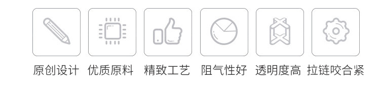 厂家直销星级酒店穿绳袋订制服装袋定做抽绳防尘塑料包装袋异型袋示例图2