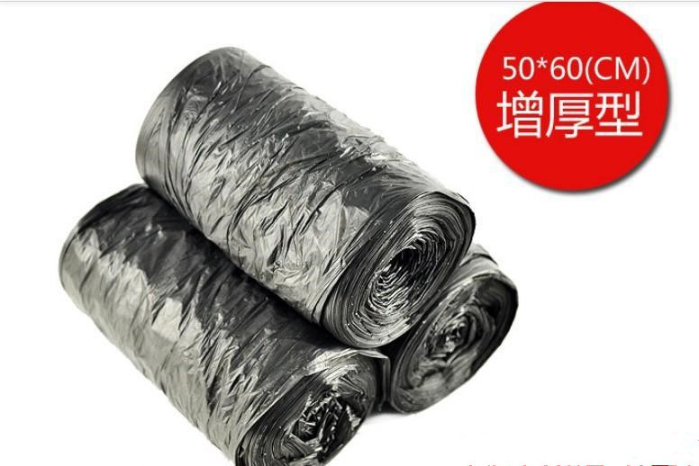批发一次性用品厨房垃圾袋 点断式垃圾袋 连卷酒店物业黑色垃圾袋示例图30