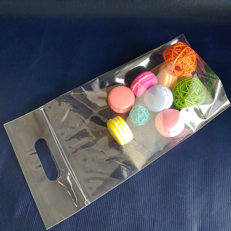 pp空白自封手提袋茶葉干貨補(bǔ)膠食品包裝袋 現(xiàn)貨 廠家直銷示例圖9