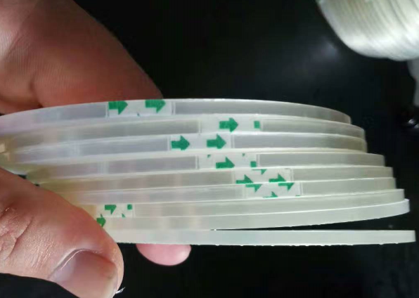 PET透明高温胶带 耐高温PET透明胶带 烤漆透明高温胶带示例图1