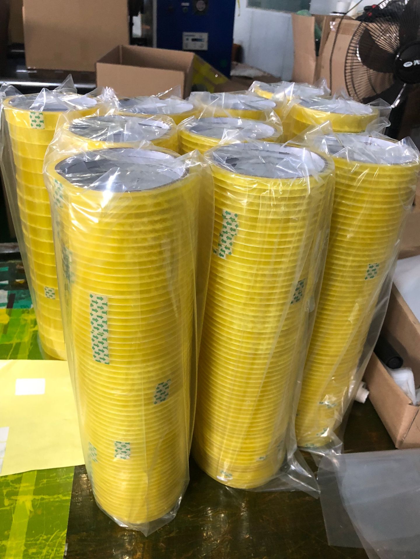 牛牌文具封装打包胶带 透明胶带*胶带米黄封口胶打包封箱胶带示例图7