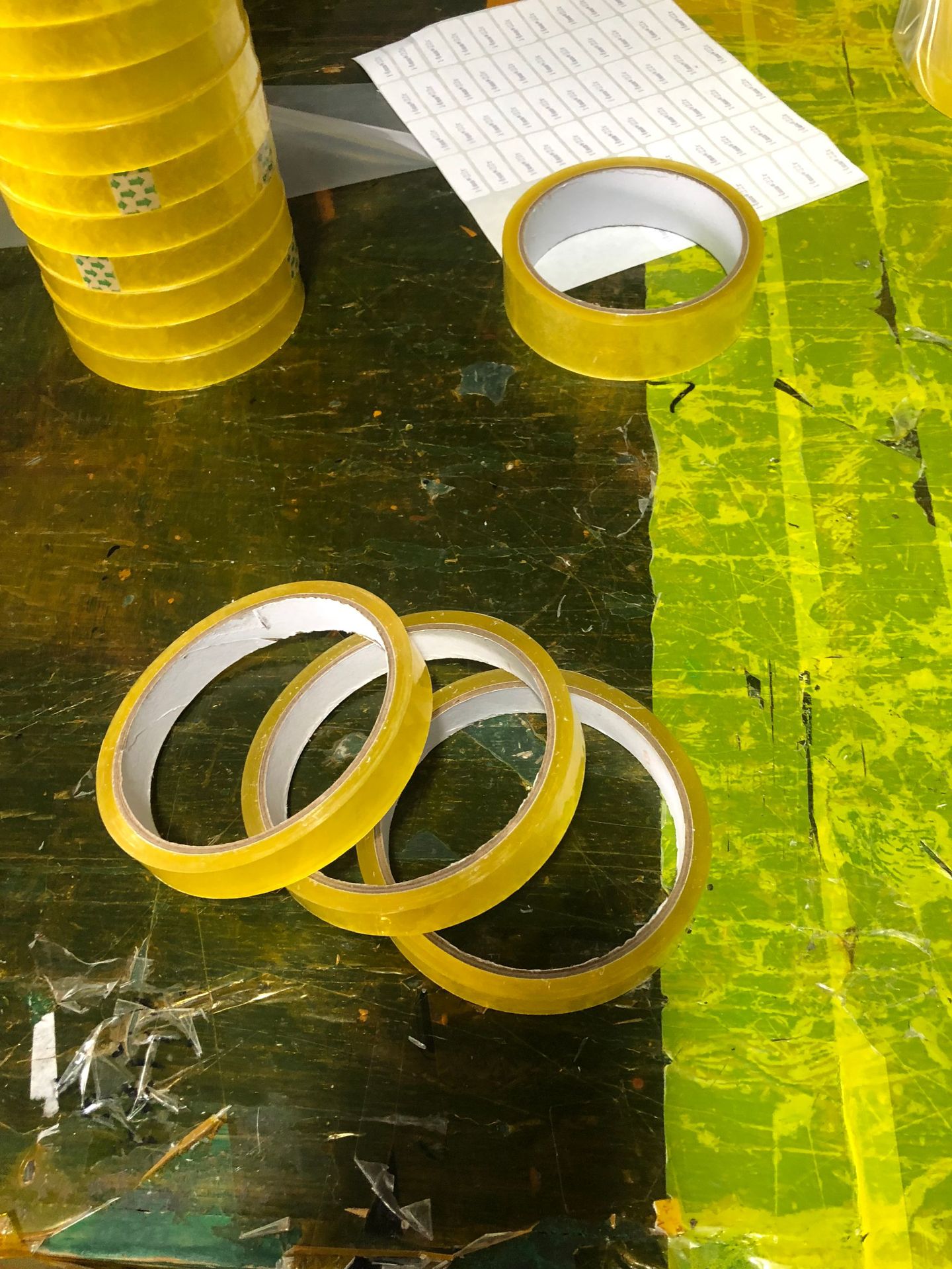 牛牌文具封装打包胶带 透明胶带*胶带米黄封口胶打包封箱胶带示例图9
