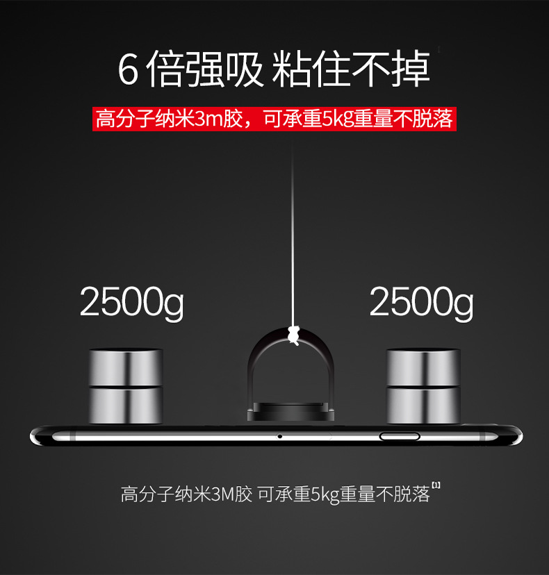 HB821双爱心手机扣充电打火机 创意手机支架婚庆礼品定制打火机示例图5