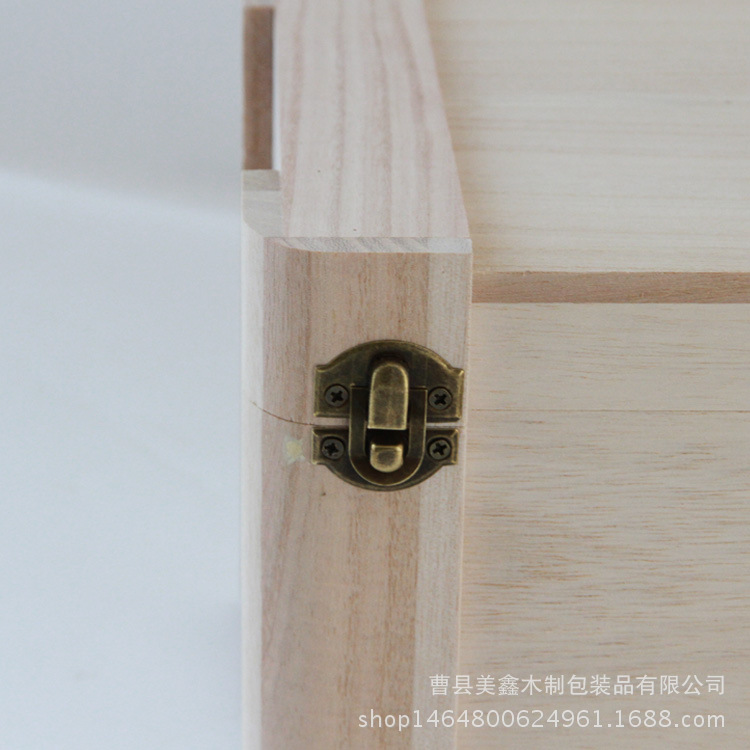 收納箱木質大號 創意兒童玩具收納儲物箱 桌面雜物整理箱廠家定做示例圖10