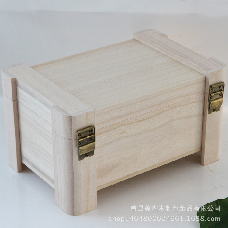 收納箱木質大號 創意兒童玩具收納儲物箱 桌面雜物整理箱廠家定做示例圖8