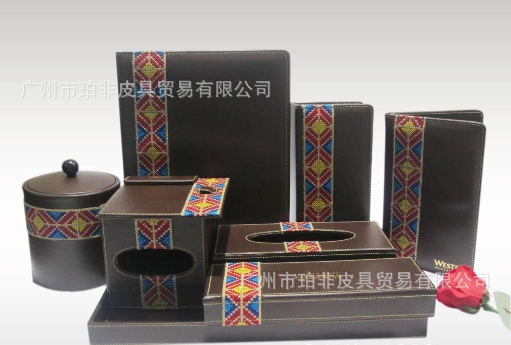 全检高质量头层牛皮纸巾盒 真皮收纳盒定制厂家 高端定制加工示例图6