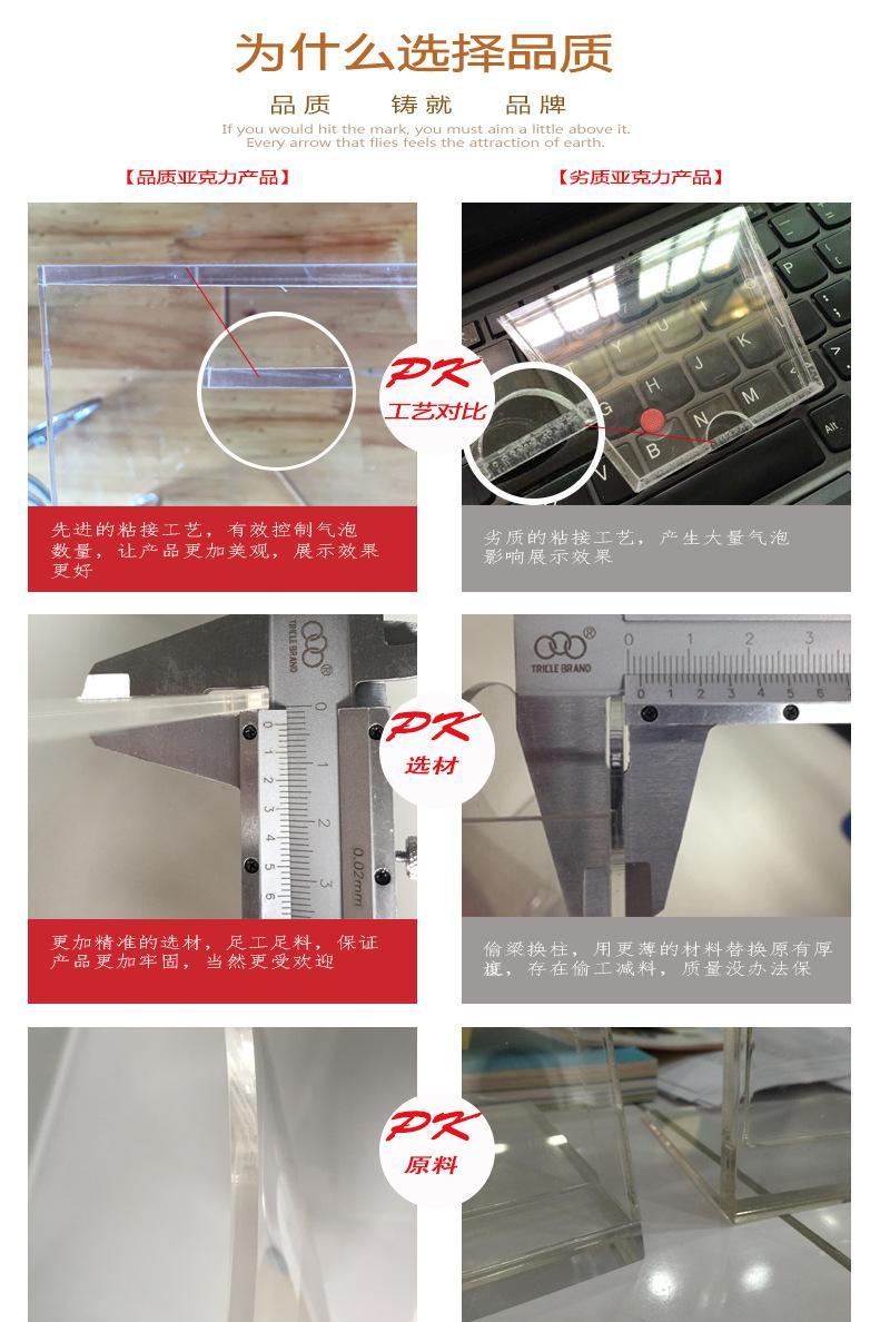 专供商场专卖店亚克力指甲油收纳盒 美甲店多层指甲油展示架示例图7