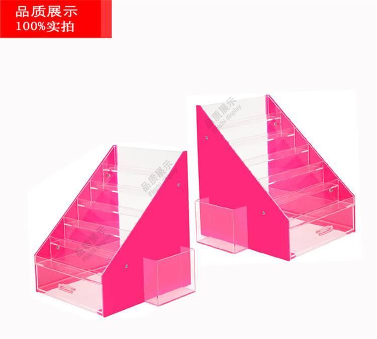 专供商场专卖店亚克力指甲油收纳盒 美甲店多层指甲油展示架示例图2
