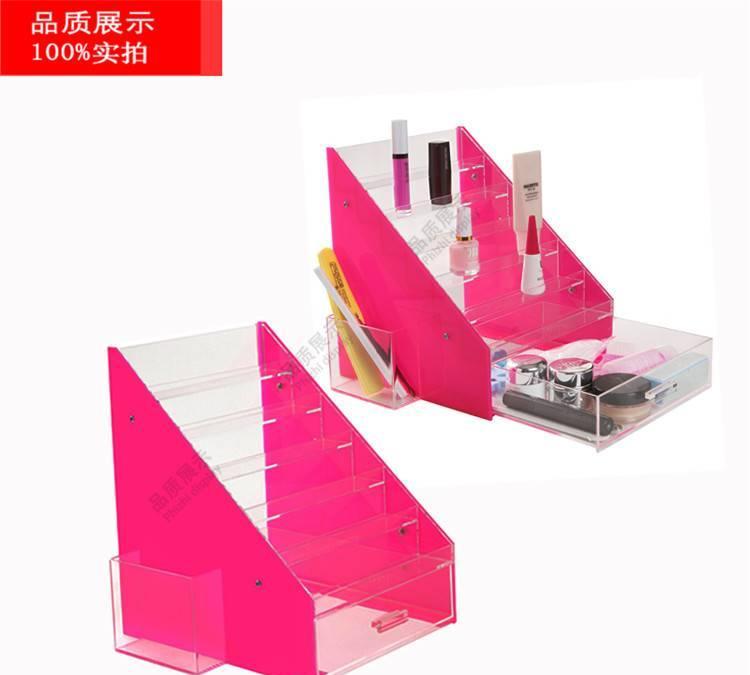 专供商场专卖店亚克力指甲油收纳盒 美甲店多层指甲油展示架示例图4