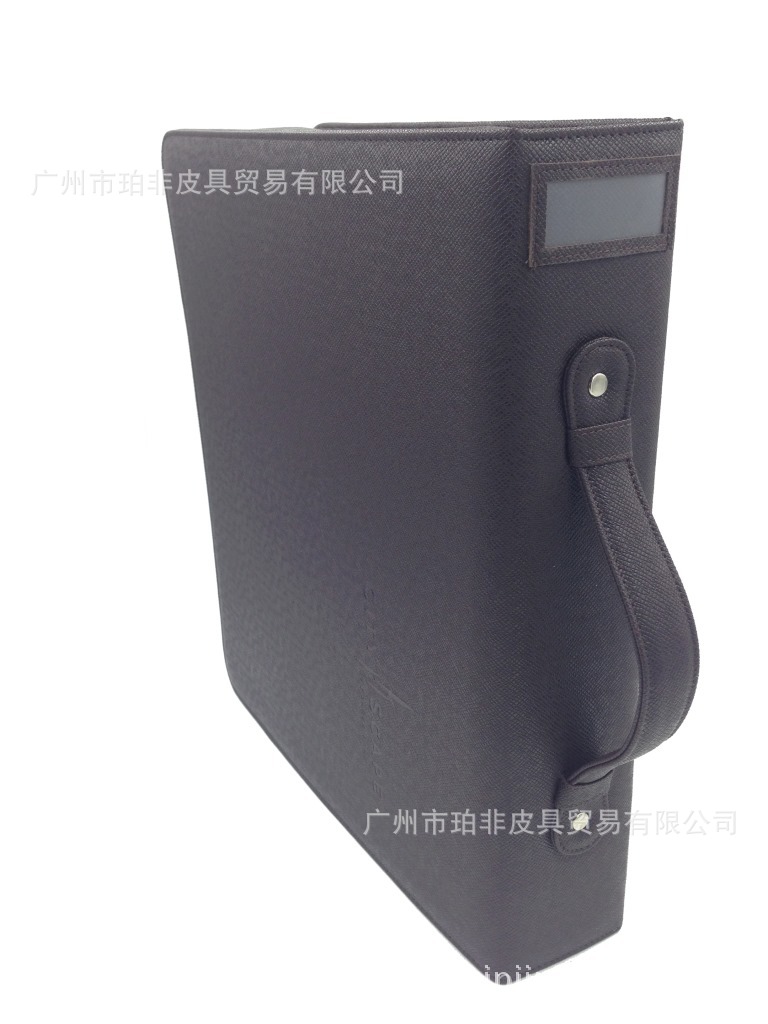 房企 外贸出口 资料箱皮革收纳盒 交房箱皮盒厂家定制示例图5
