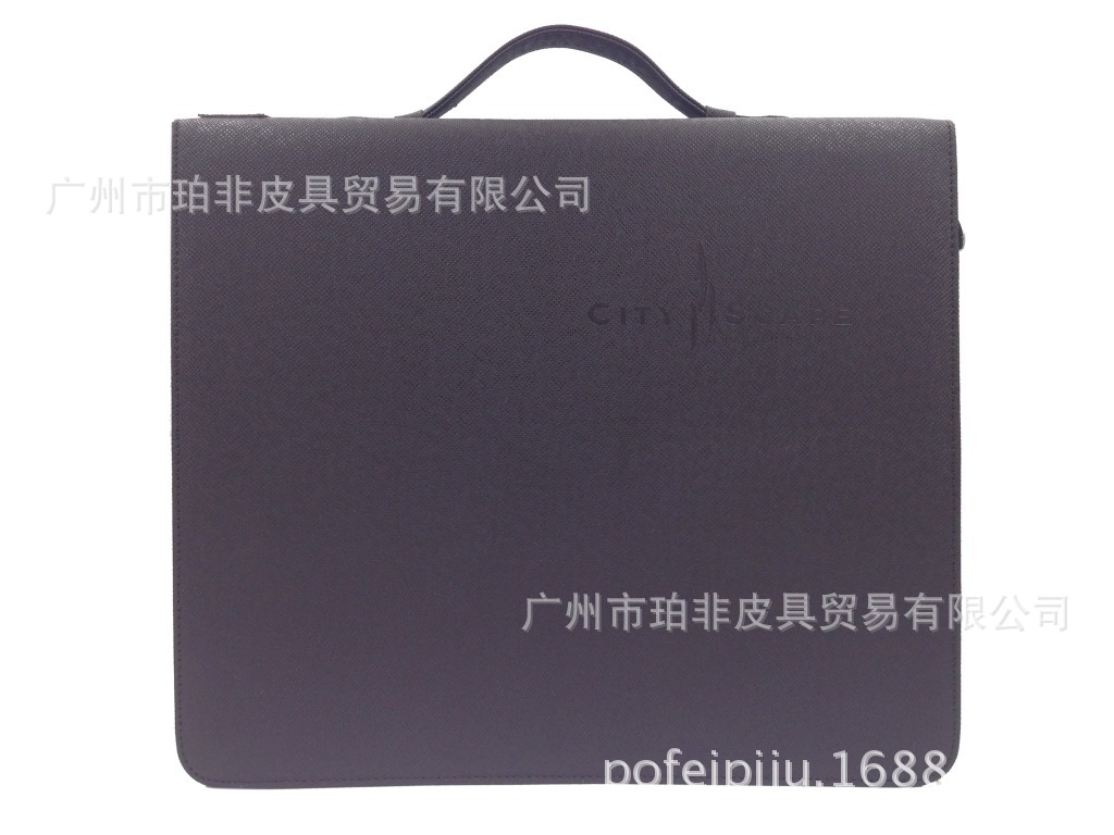 房企 外贸出口 资料箱皮革收纳盒 交房箱皮盒厂家定制示例图6
