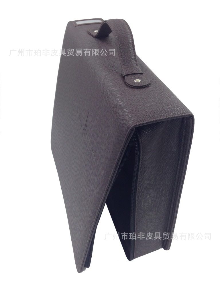 房企 外贸出口 资料箱皮革收纳盒 交房箱皮盒厂家定制示例图3