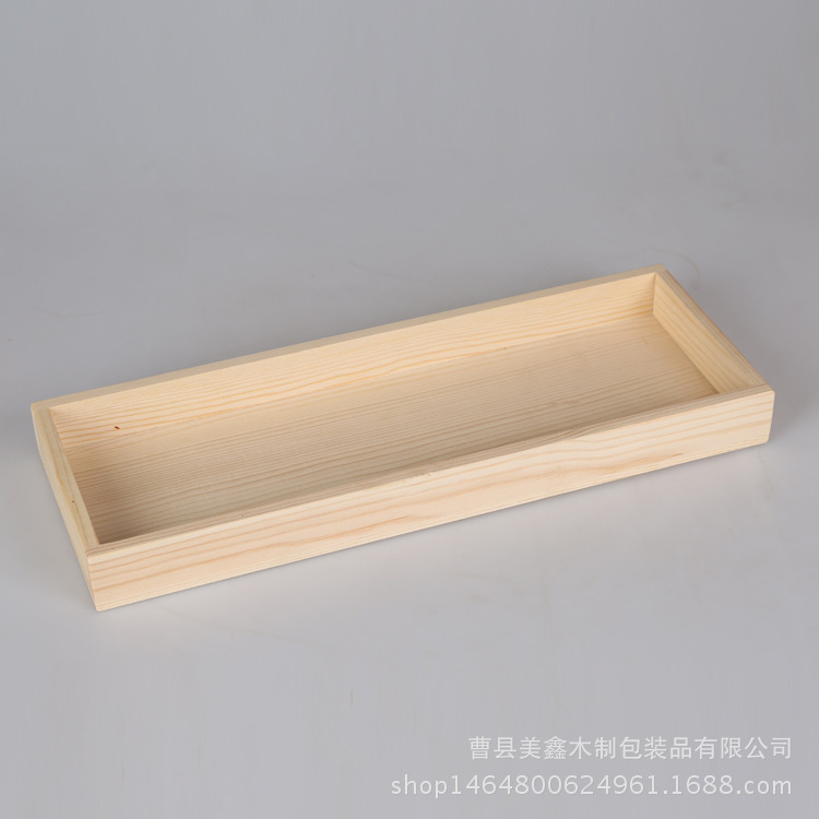 桌面多功能辦公室收納盒 兒童飾品整理盒 戒指展示盒木制收納盒示例圖5