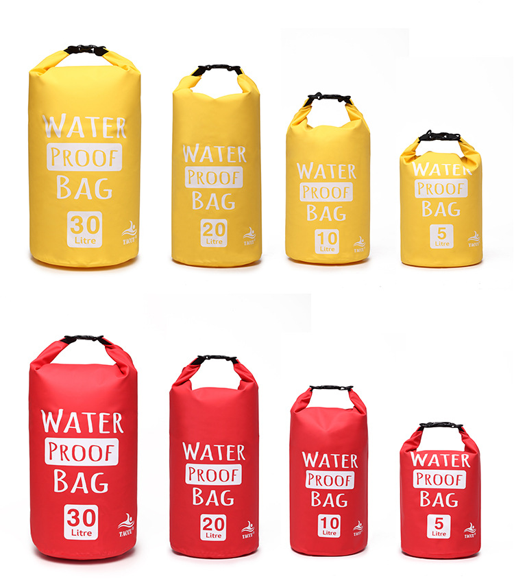 充气式防水袋，登山、潜水、游泳包等用品 waterproof bag示例图3