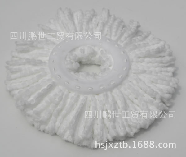 华仕洁拖把批发双驱动旋转拖把桶家用好神拖自动甩干墩布地拖布桶示例图14