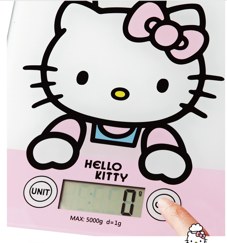 学厨HELLO KITTY(凯蒂猫)正版授权厨房烘焙触屏电子秤 烘焙工具示例图14