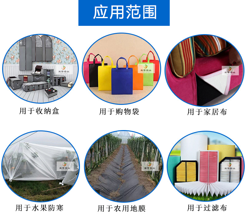 厂家生产十字纹纺粘无纺布 环保耐牢收纳盒用十字纹纺粘无纺布示例图15