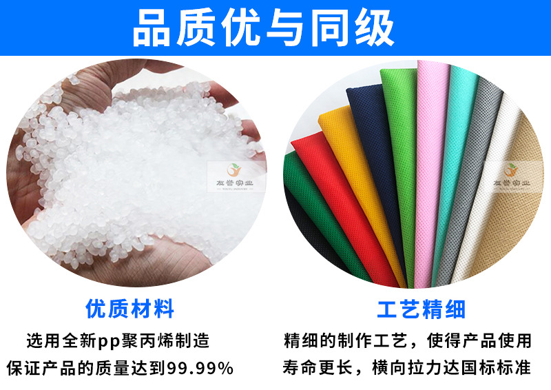 厂家生产十字纹纺粘无纺布 环保耐牢收纳盒用十字纹纺粘无纺布示例图14
