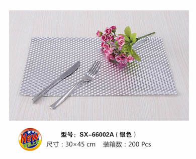 厂家直销  PVC餐垫  桌垫  隔热垫  水晶餐垫 皮革餐垫 批发示例图2