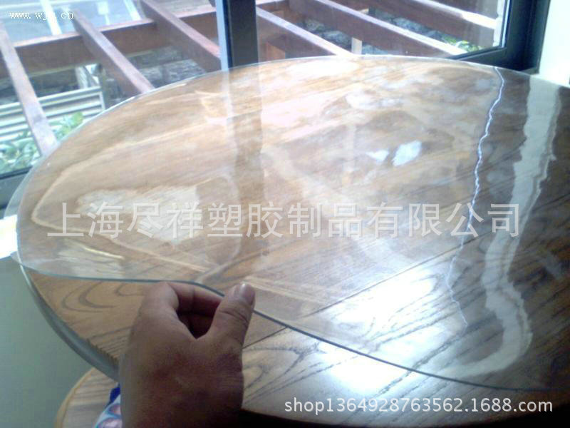 软玻璃桌布透明pvc板板材加工 PVC透明软板水晶板 pvc板3mm定制示例图4