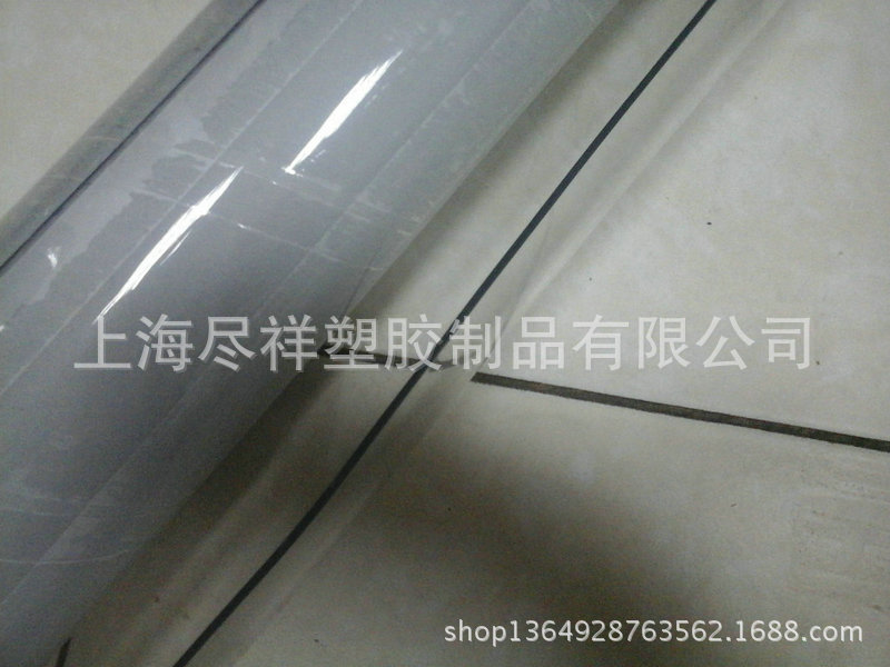 软玻璃桌布透明pvc板板材加工 PVC透明软板水晶板 pvc板3mm定制示例图6