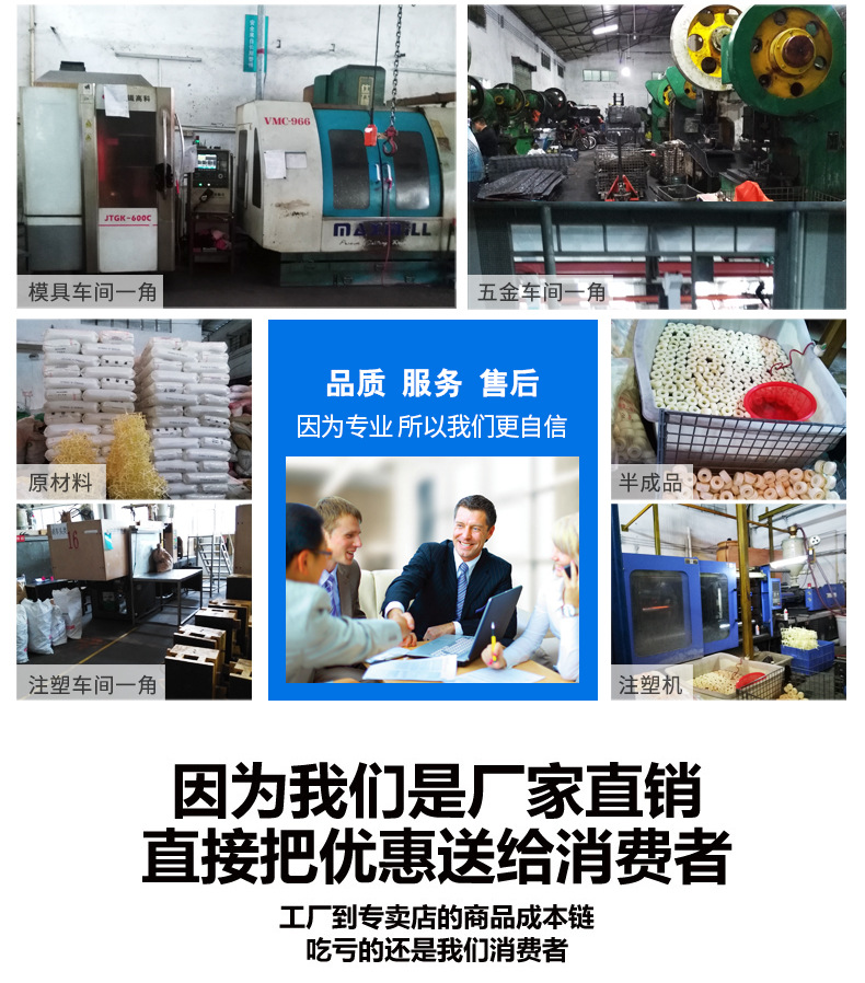 中型枣红单轴PVC固定脚轮_11