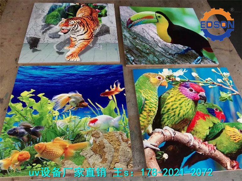 浮雕木板uv彩印机2513价格,广告标牌喷绘机,G5理光平板打印机示例图8