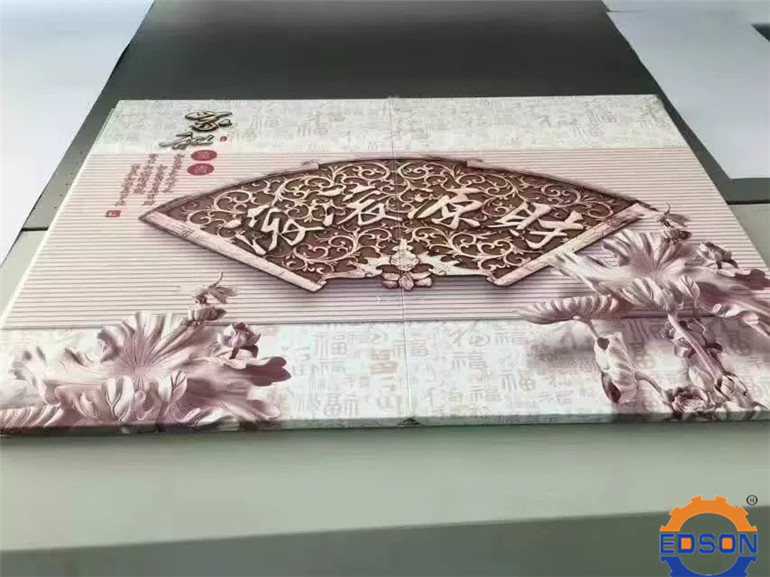 浮雕木板uv彩印机2513价格，广告标牌喷绘机，G5理光平板打印机示例图6