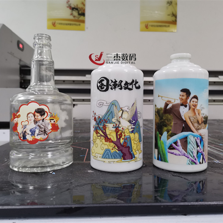 9060圆柱平板一体酒瓶印刷机私人定制酒瓶UV打印机木制酒盒喷绘机示例图8