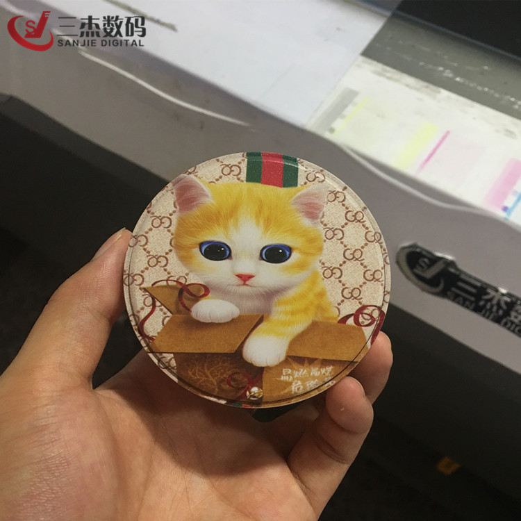 化妆品外壳UV浮雕喷绘机价格电器面板UV平板万能喷绘机3D数码打印示例图24