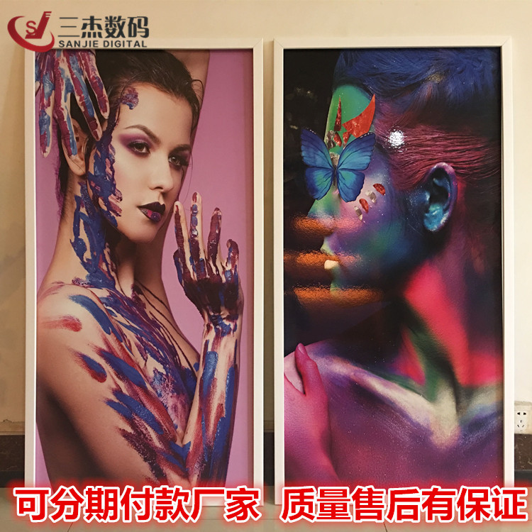木板桌面uv打印机家具实木板浮雕印刷机佛山密度板烤漆喷绘机厂家示例图8