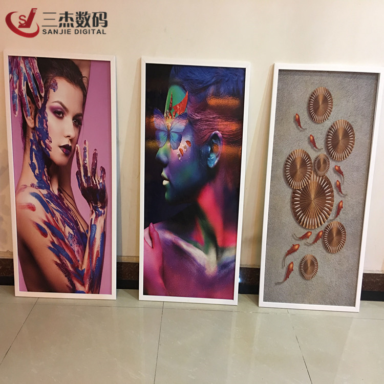 广告灯箱UV万能平板喷画机/广告板UV打印机KT板UV喷绘机厂家示例图17