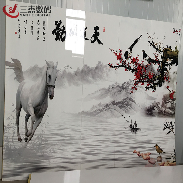 广告灯箱UV万能平板喷画机/广告板UV打印机KT板UV喷绘机厂家示例图12