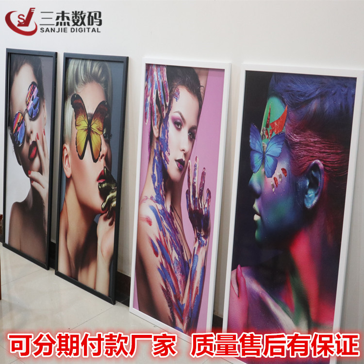 塑料uv平板打印机PVC面板彩印机工艺品外壳浮雕万能彩绘机生产商示例图24