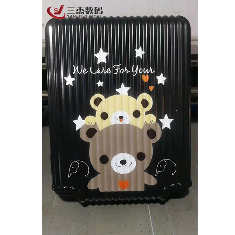 拉杆箱uv万能喷绘机PVC板印刷机理光平板3d彩色打印机生产厂家示例图10