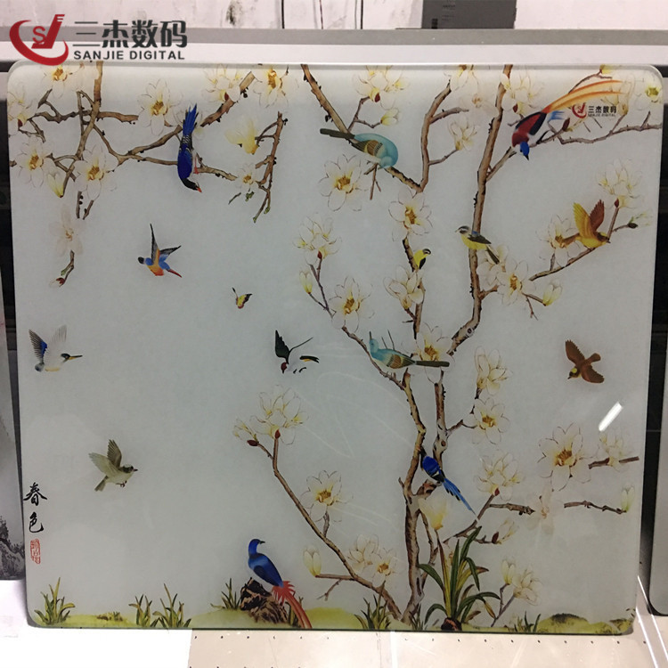PVC電器面板噴繪機家具木板UV平板打印機佛山理光浮雕UV彩印機示例圖1