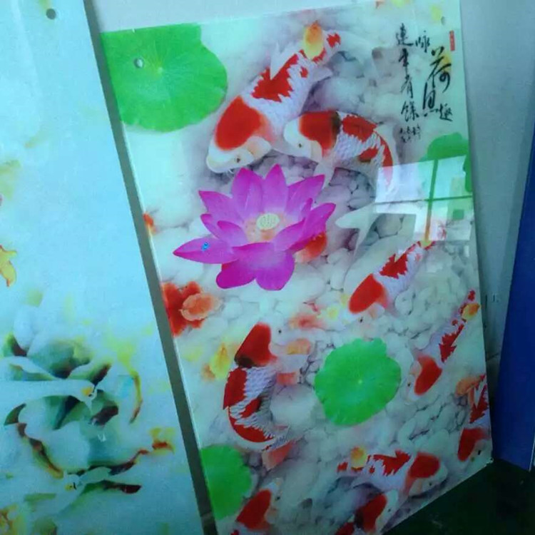 玻璃移門(mén)3d浮雕印刷機(jī)價(jià)格運(yùn)城山西uv平板打印機(jī)瓷磚背景墻5d噴繪示例圖5
